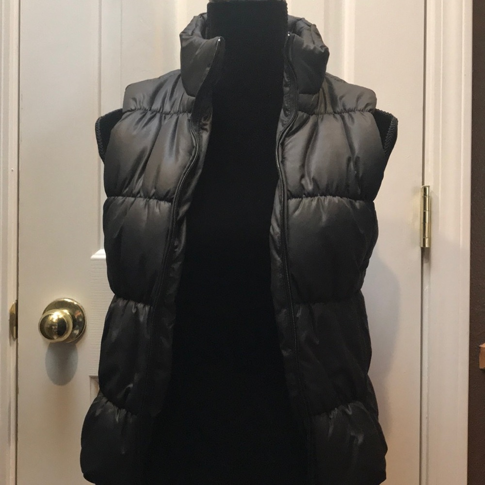 Black Puffer Vest